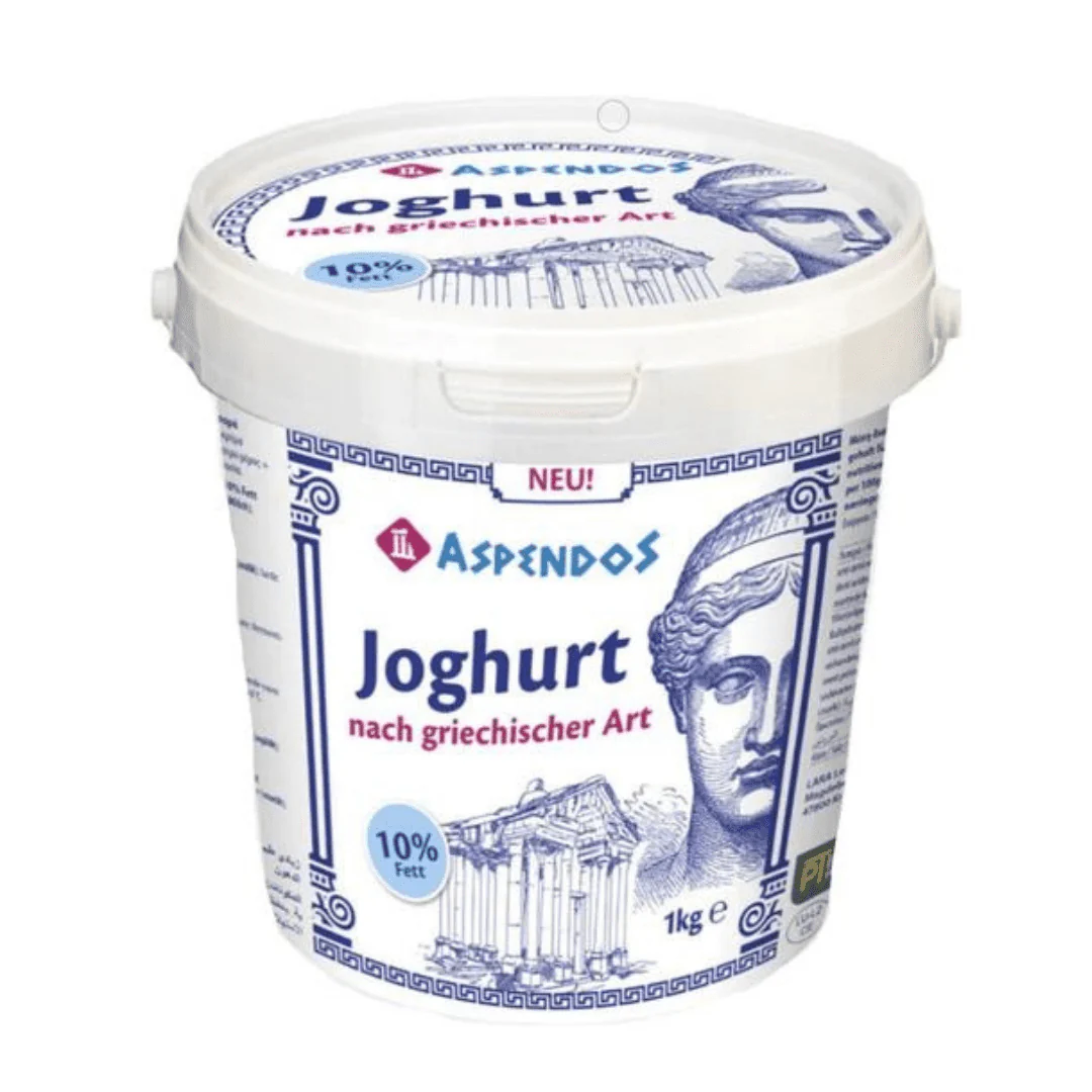 Aspendos Joghurt Griechische Art 10% Fett 1kg