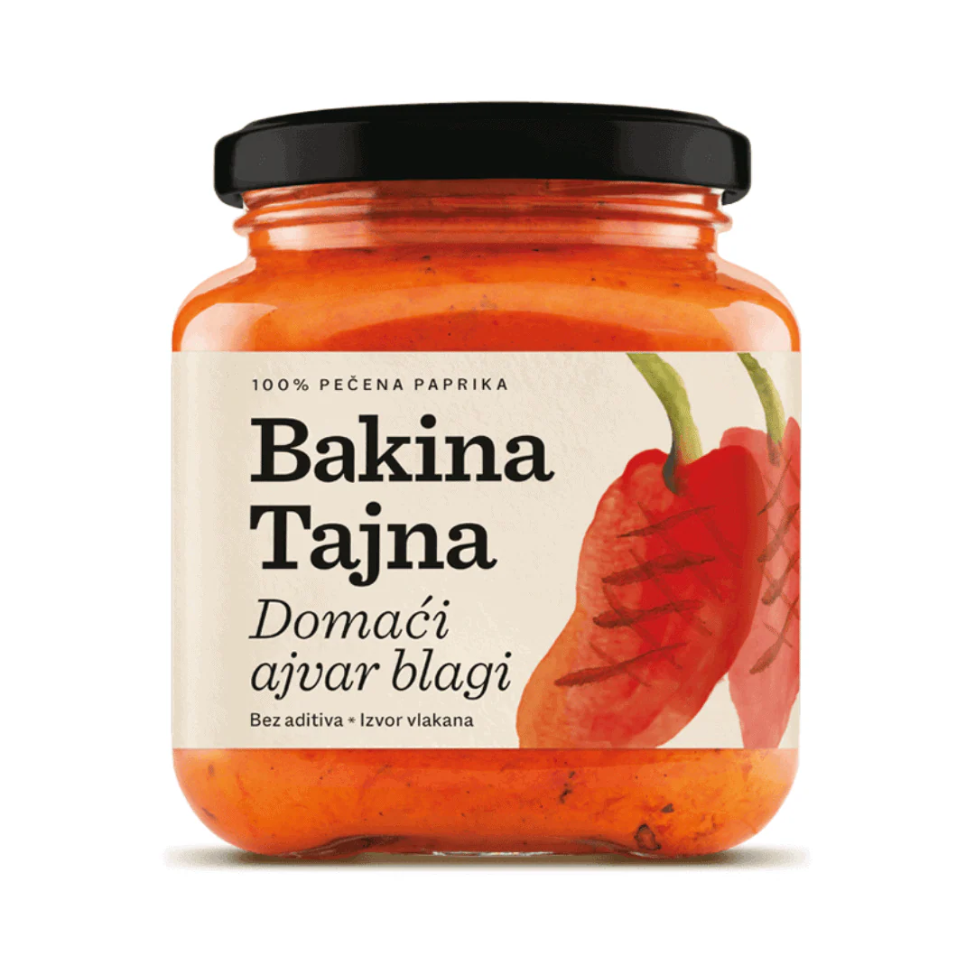 Bakina Tajna Domaci Ajvar - Ajvar mild 550g