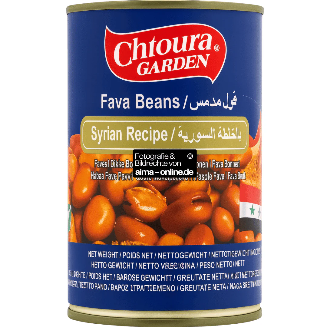 Chtoura Garden - Gekochte Fava Bohnen (Syrian Recipe) 400g