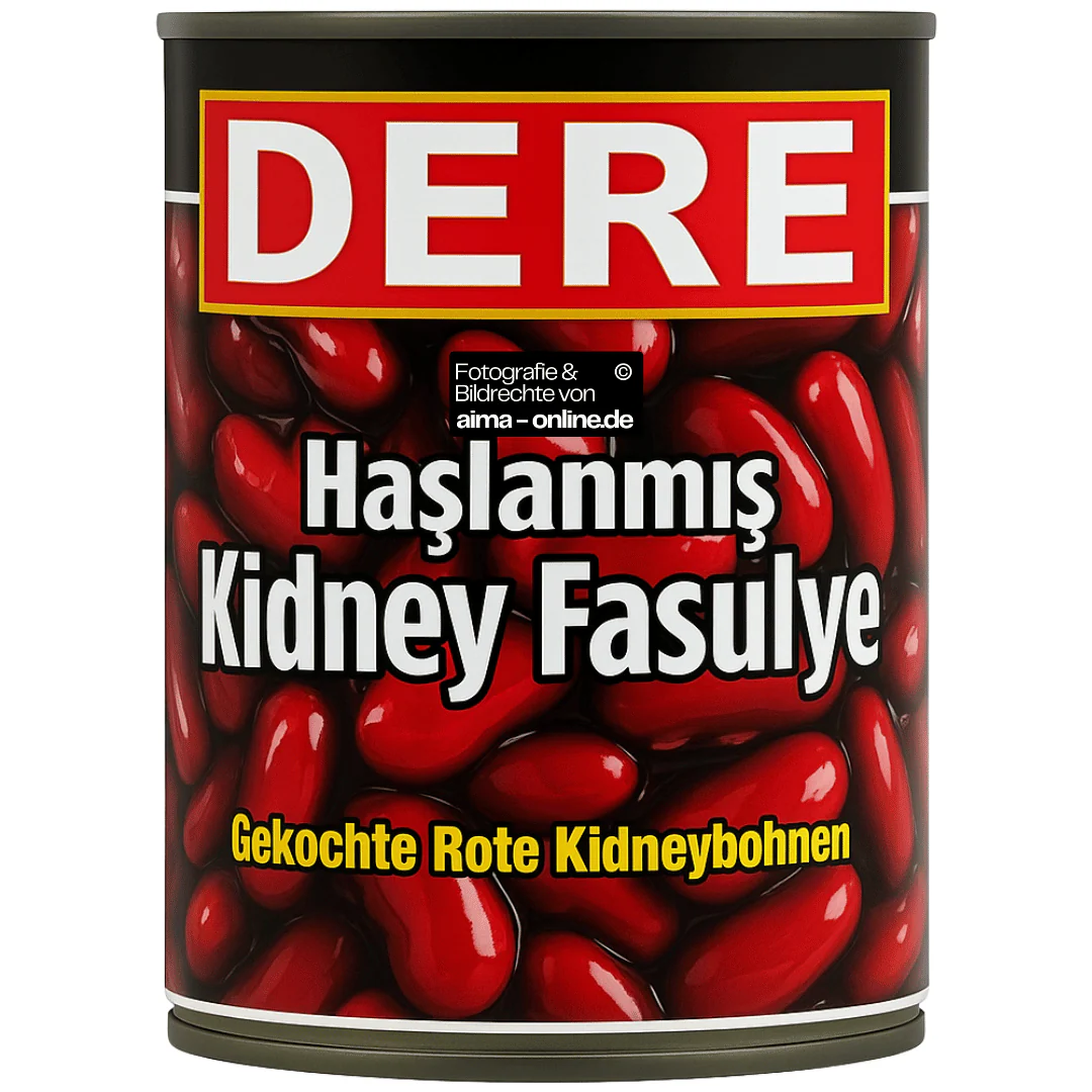 Dere - Kidney Bohnen, Haslanmis Kirmizi Fasulye 400g