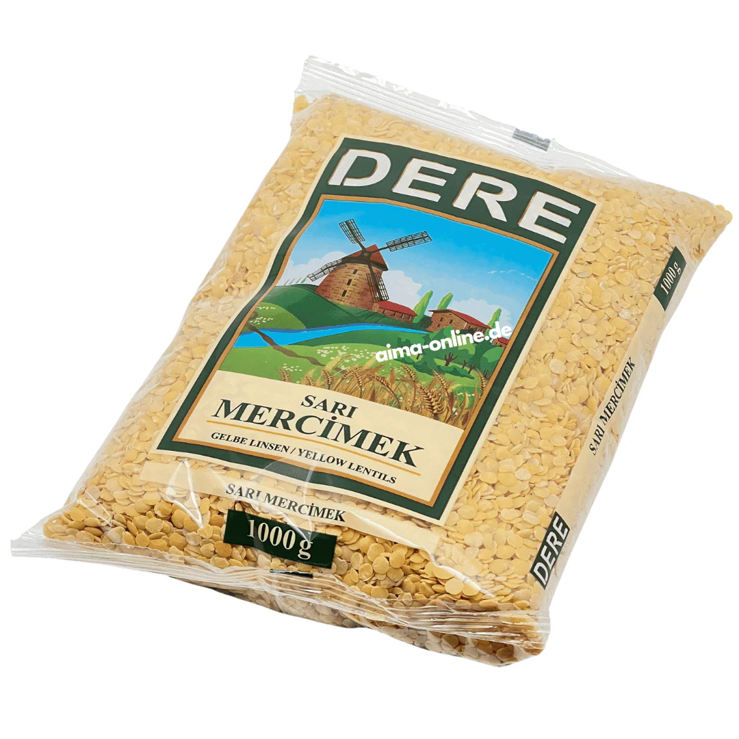 Dere Sari Mercimek - Gelbe Linsen 1000g