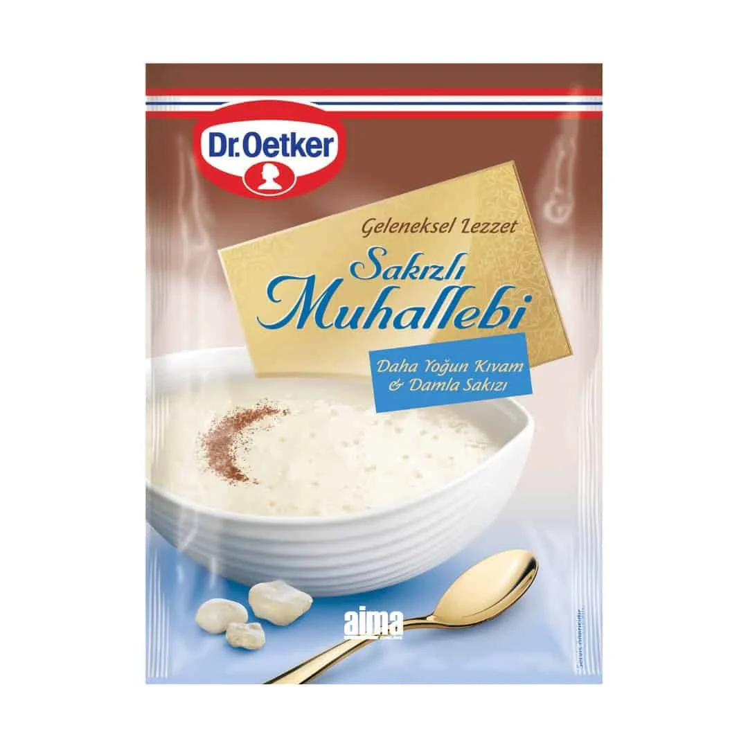 Dr. Oetker Sakizli Muhallebi - Pudding mit Mastixgeschmack 135g