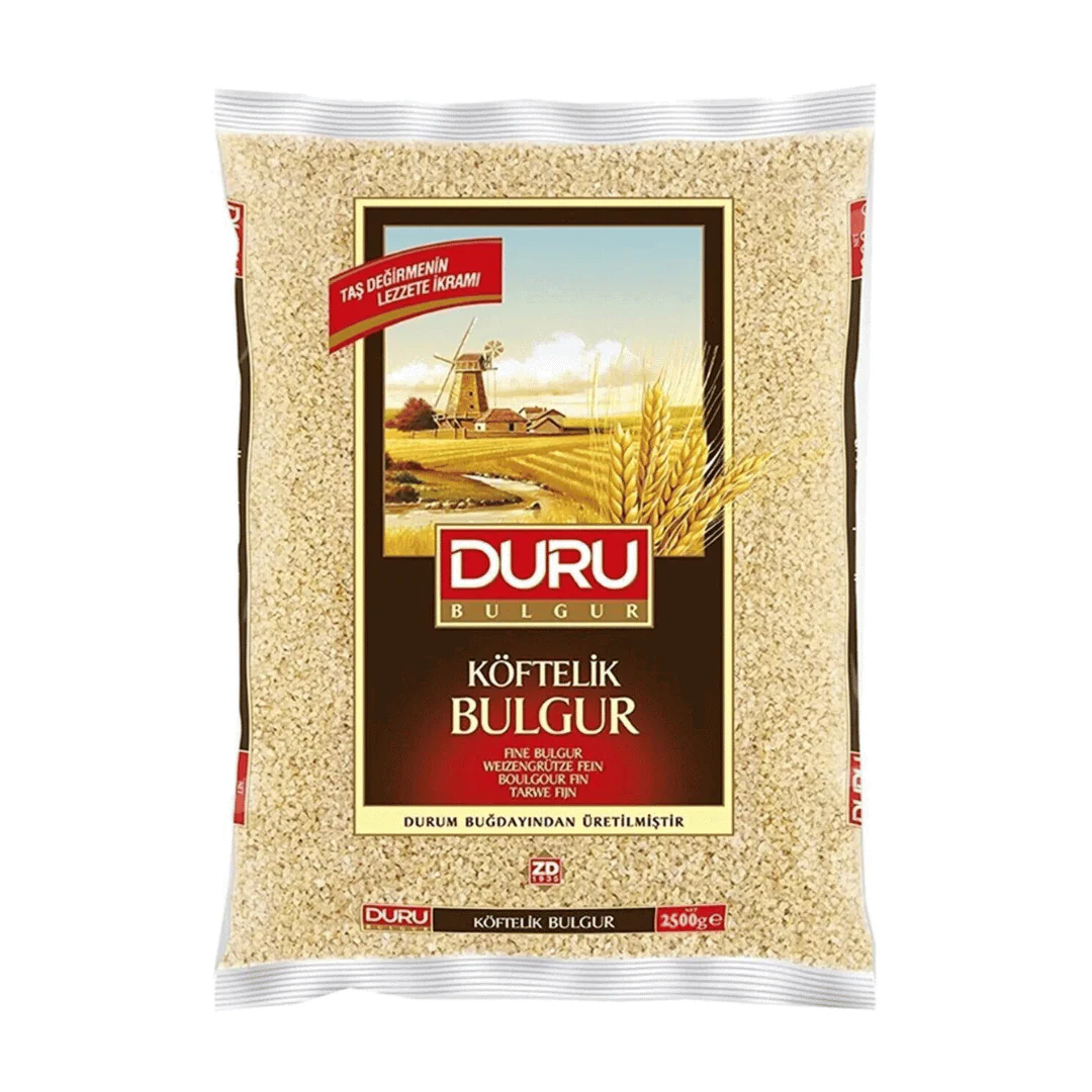 Duru Köftelik Bulgur - Hartweizengrütze fein 2500g