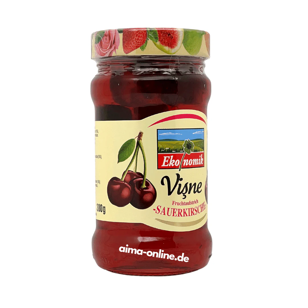 Ekonomik Fruchtaufstrich mit Sauerkirsche - Visne Receli 380g