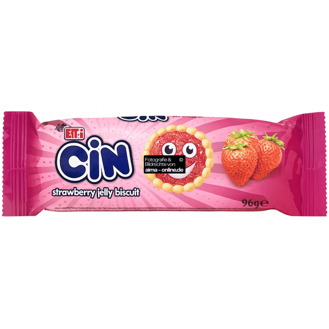 Eti - Cin mit Erdbeerengeschmack 96g