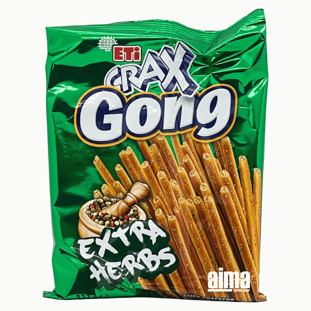 Eti Crax Gong - Kracker mit Kräutern 123g