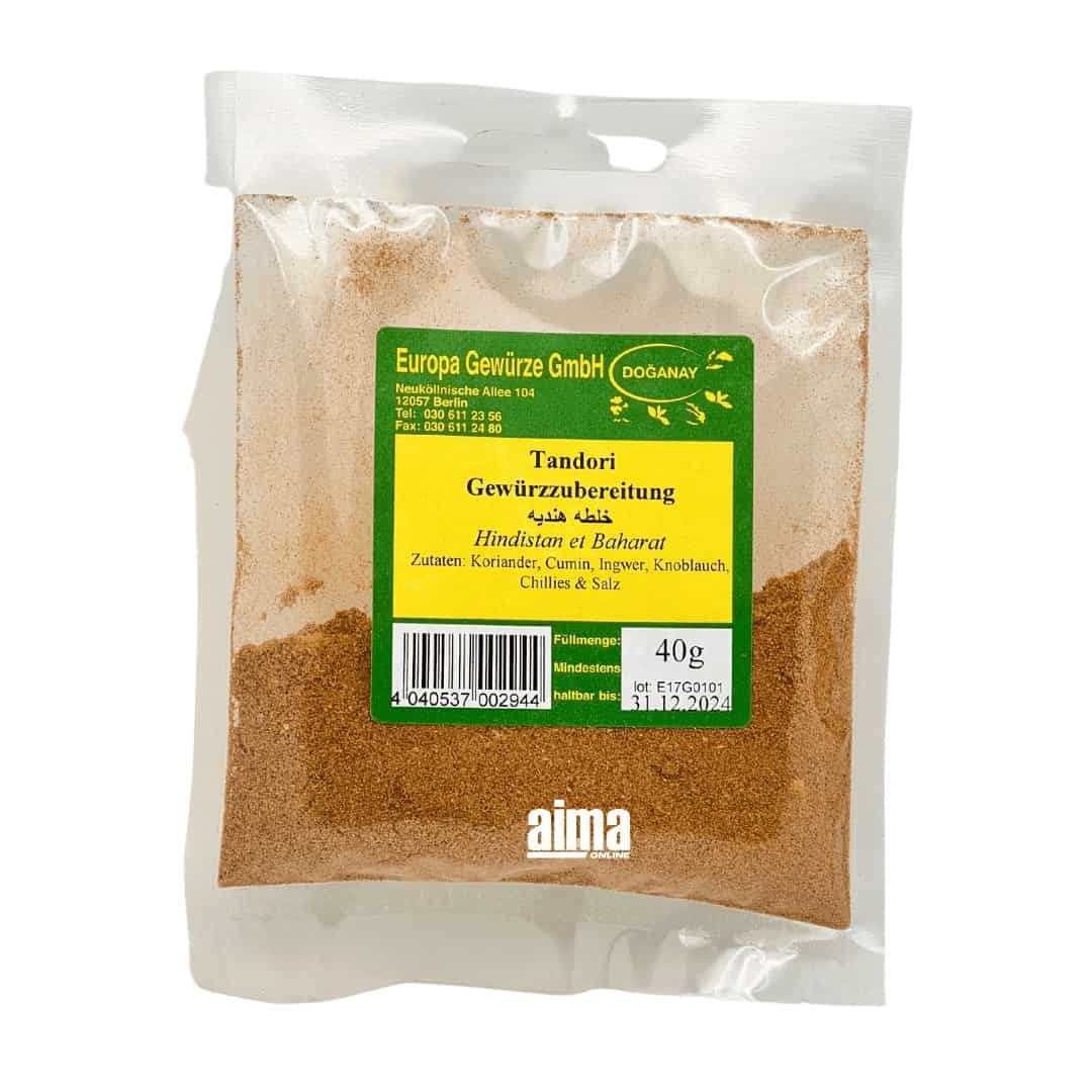 Europa Gewürze - Tandoori Gewürzzubereitung 40g