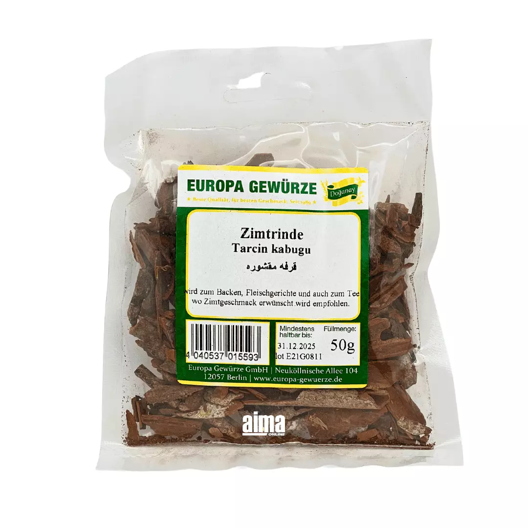 Europa Gewürze Zimtrinde - Tarcin kabugu 50g