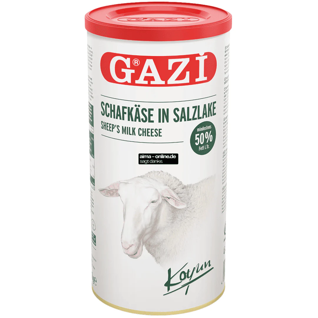 Gazi - Schafkäse in Salzlake 50% Fett 1500g