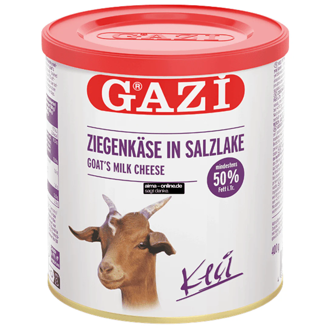 Gazi Ziegenkäse in Salzlake 50% Fett 400g