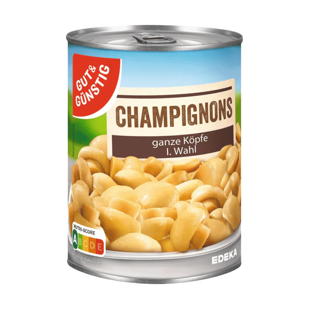 Gut & Günstig Champignons 1.Wahl 400g