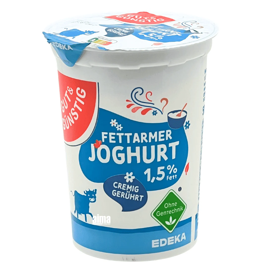 Gut & Günstig Fettarmer Joghurt 1,5% Fett 500g