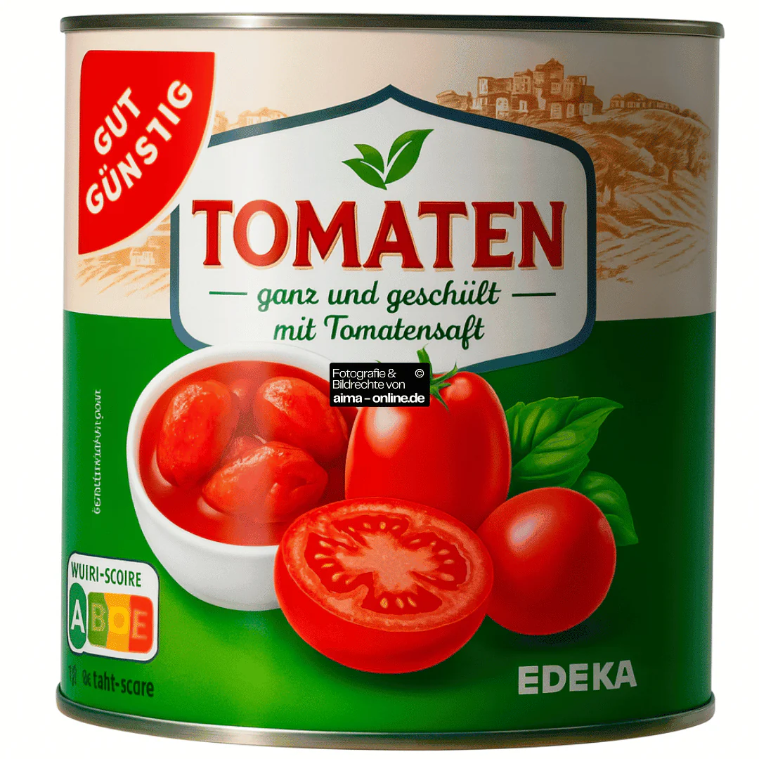 Gut & Günstig - Tomaten in geschält & ganz  800g