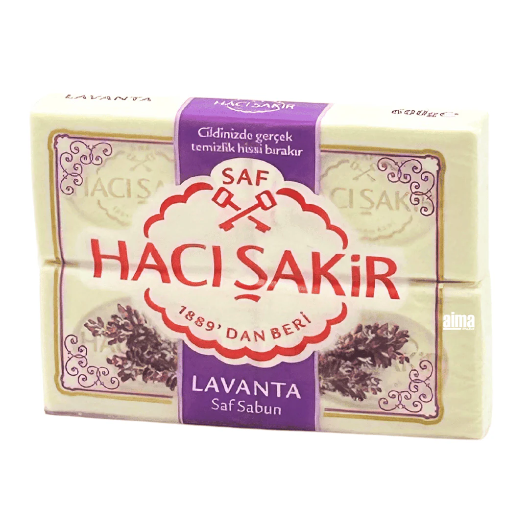 Haci Sakir Naturseife mit Lavendel 4x150g