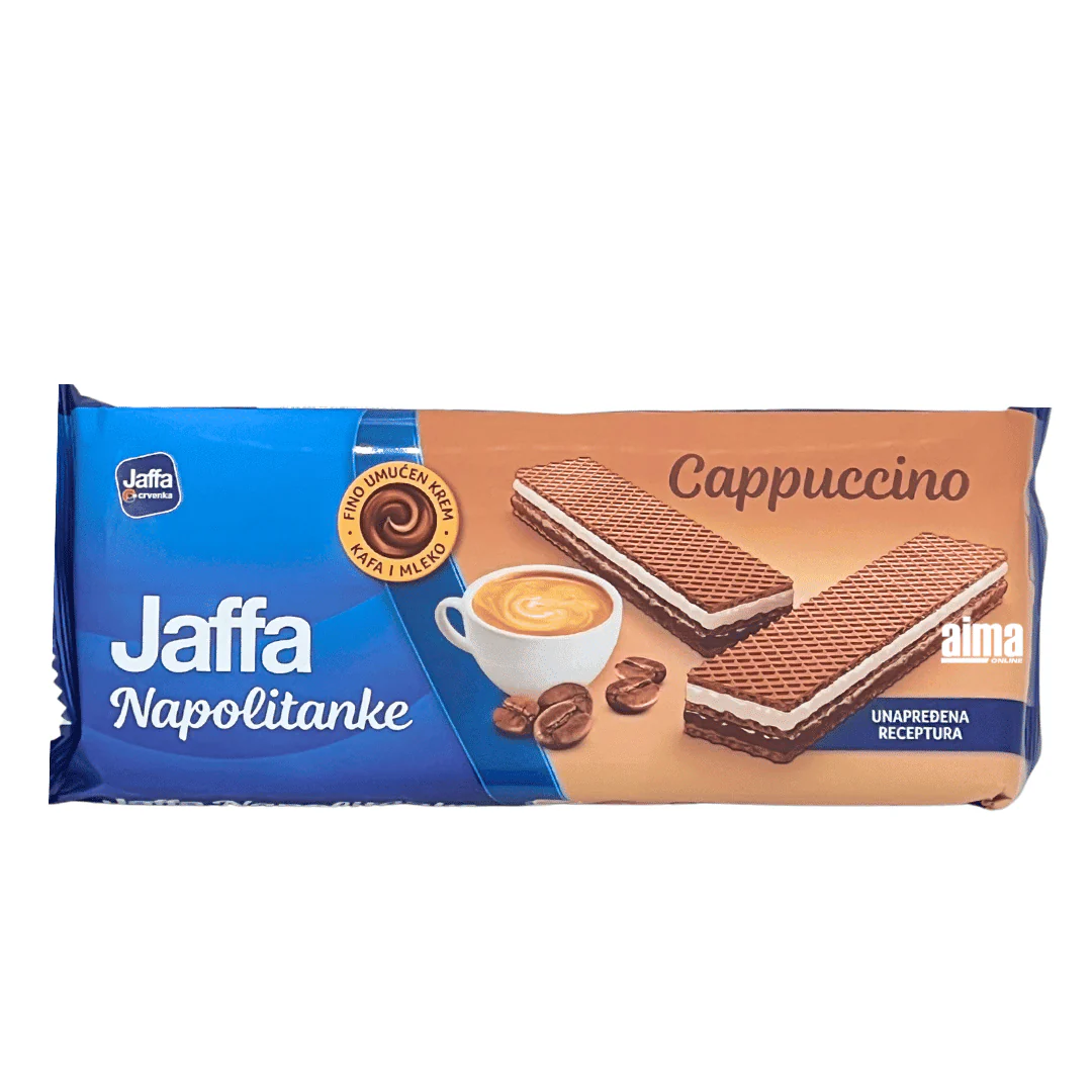 Jaffa Napolitanke Waffel mit Cappuccino 160g