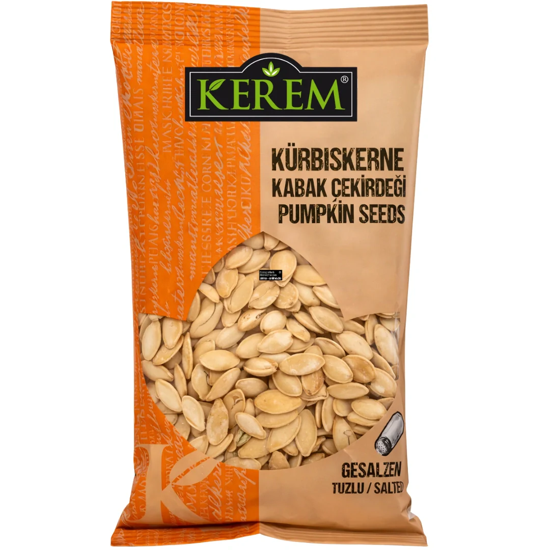 Kerem - Kürbiskerne geröstet und gesalzen, Tuzlu Kabak Çekirdeği 180g