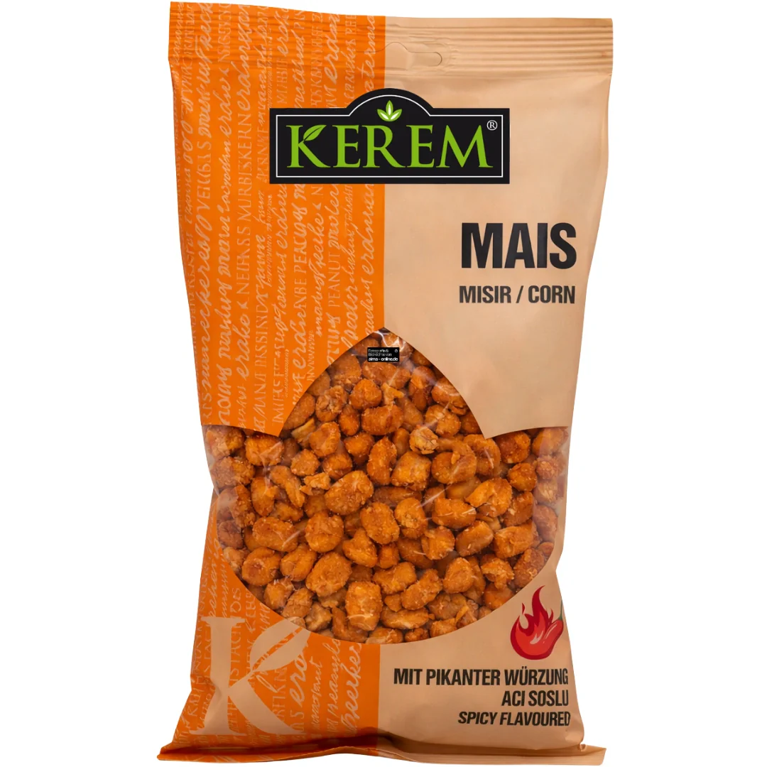Kerem - Mais mit pikanter Würzung, Acı Soslu Mısır 150g