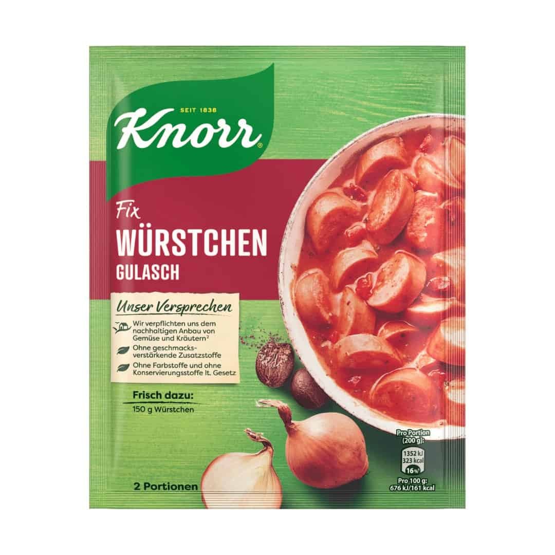Knorr Würstchen Gulasch 44g
