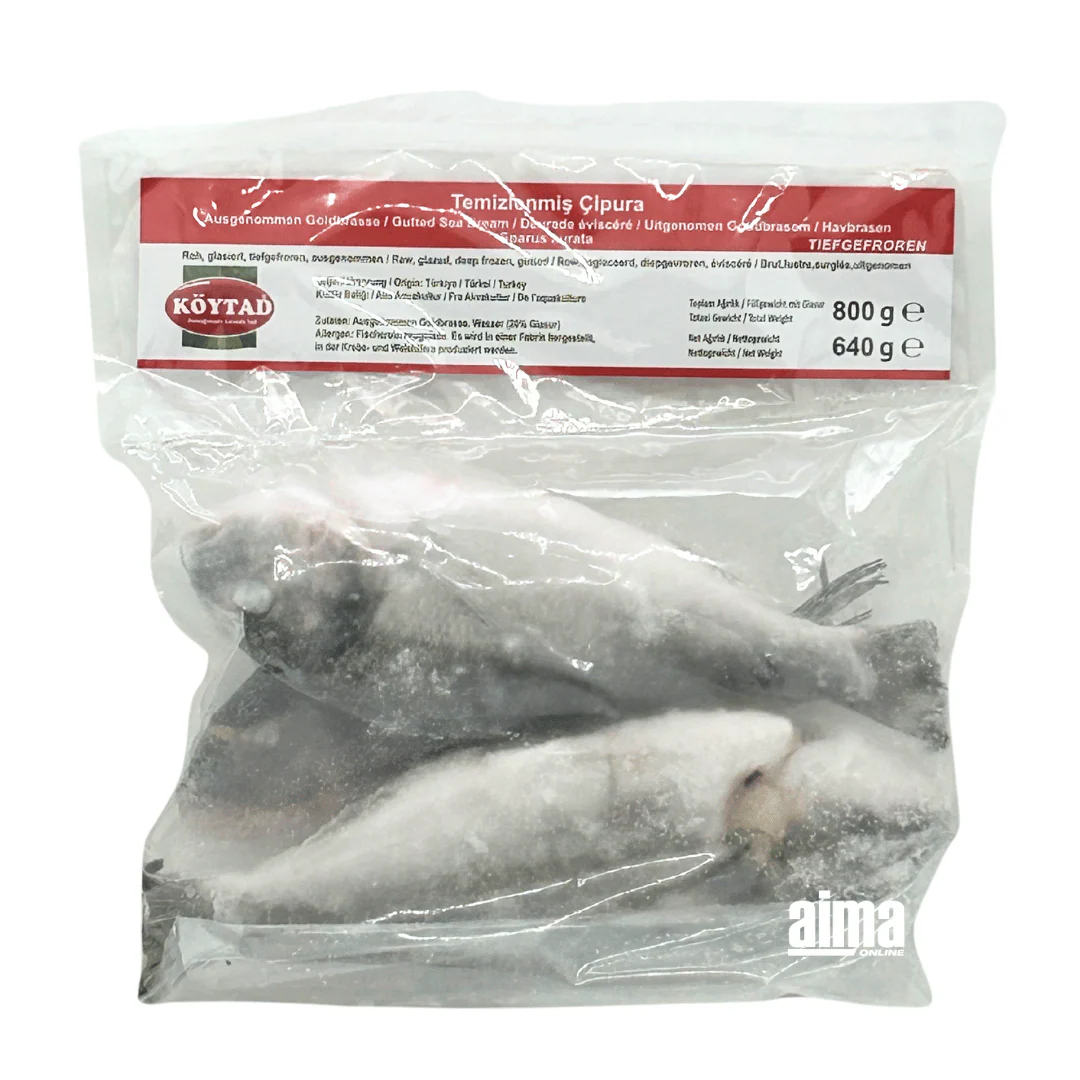 Köytad Temizlenmis Cipura - Ausgenommene Goldbrasse 800g