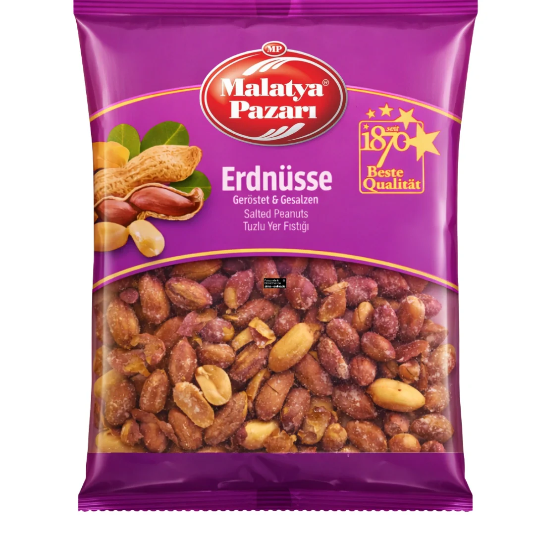 Malatya Pazari - Erdnüsse geröstet & gesalzen, Tuzlu Yer Fıstığı 200g