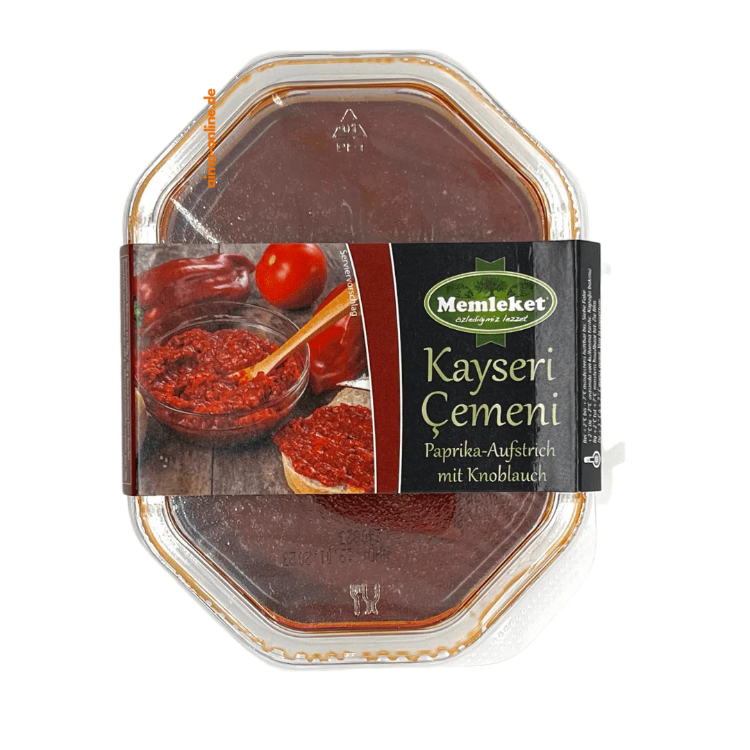 Memleket Kayseri Cemeni (Paprika-Aufstrich mit Knoblauch) 150g