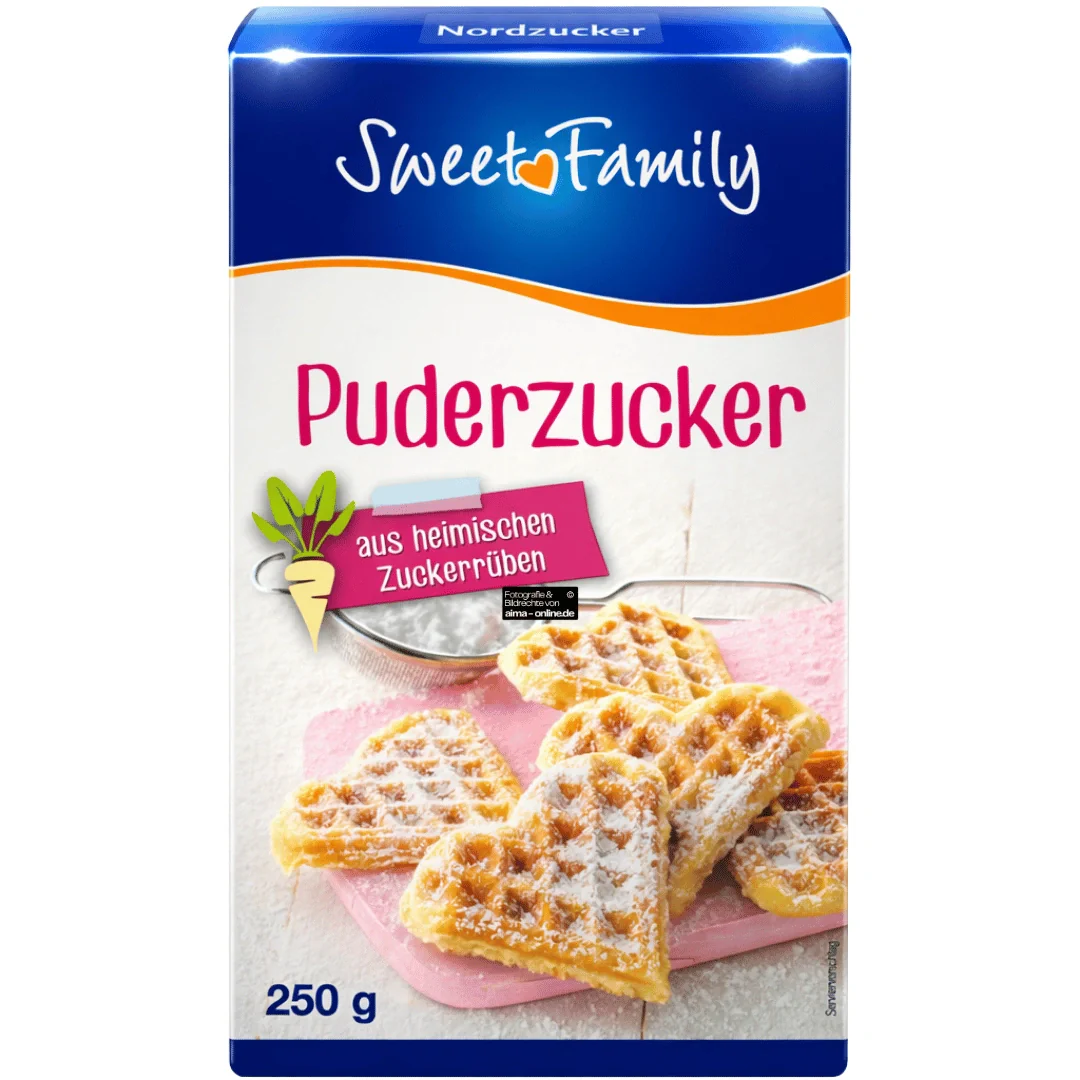 Nordzucker Sweet Family - Puderzucker 250g