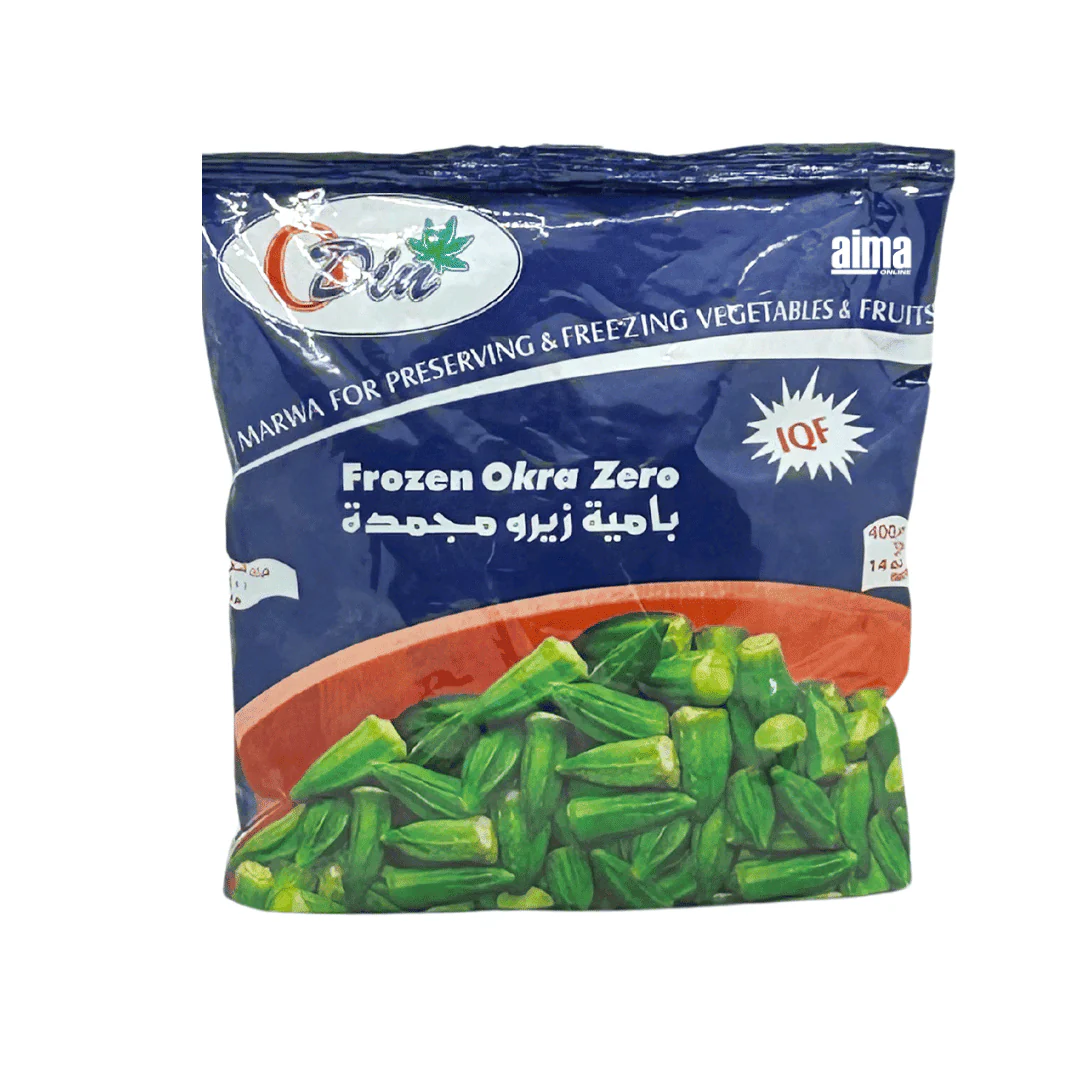 Odin Frozen Okra Zero - Gefrorene Okraschoten 400g