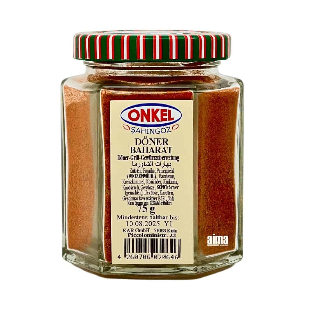 Onkel Sahingöz Döner Baharati - Döner- Grill- Gewürzzubereitung 75g