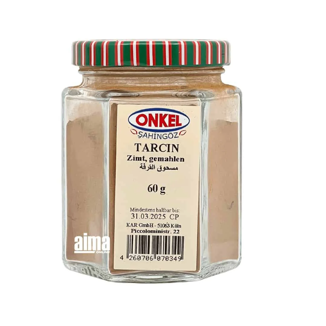 Onkel Sahingöz Tarçın - Zimt, gemahlen 60g