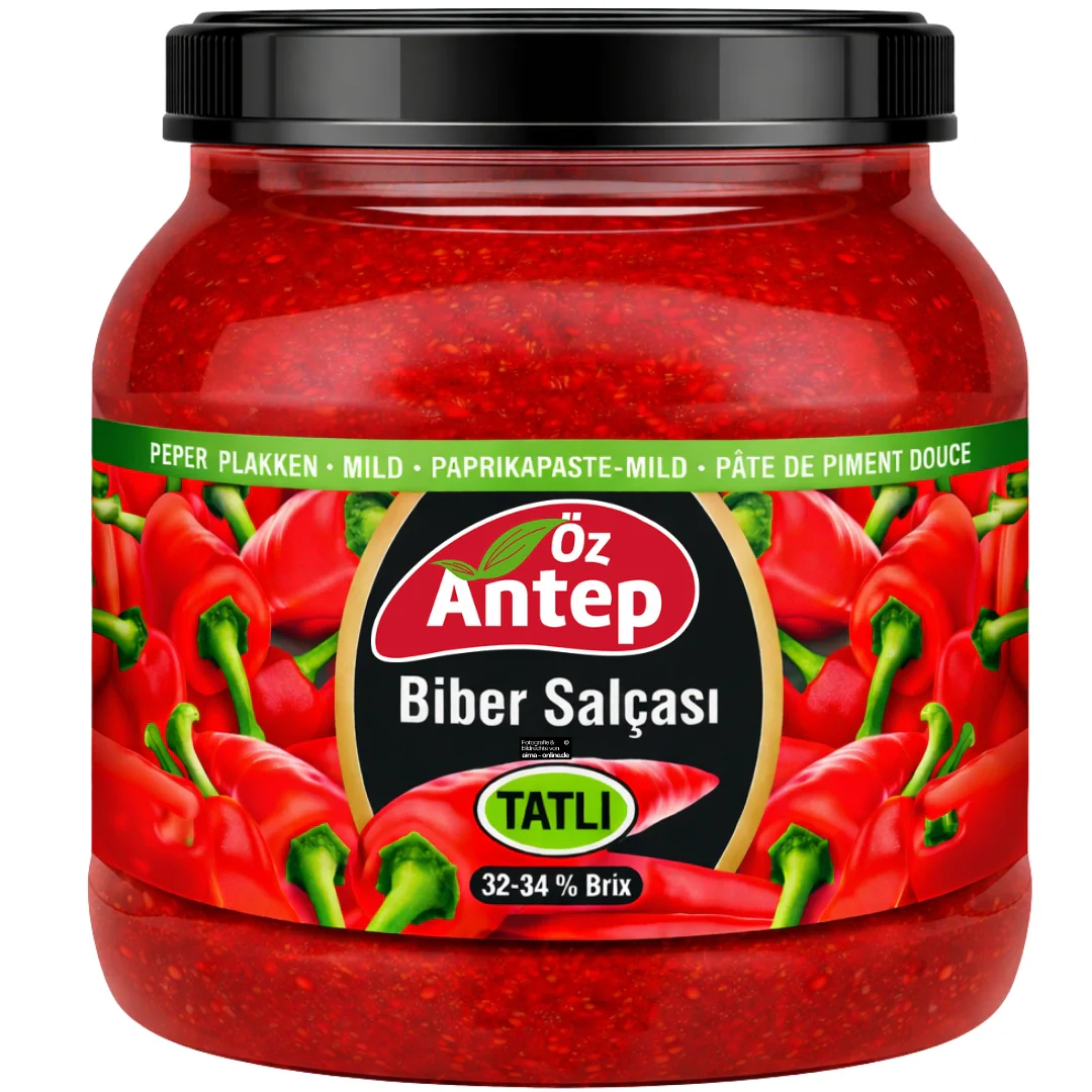Öz Antep - Paprikapaste mild, Biber Salçası 1650g