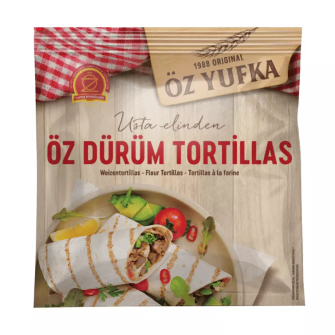 Öz Yufka Öz Dürüm Tortillas - Weizentortillas 320g