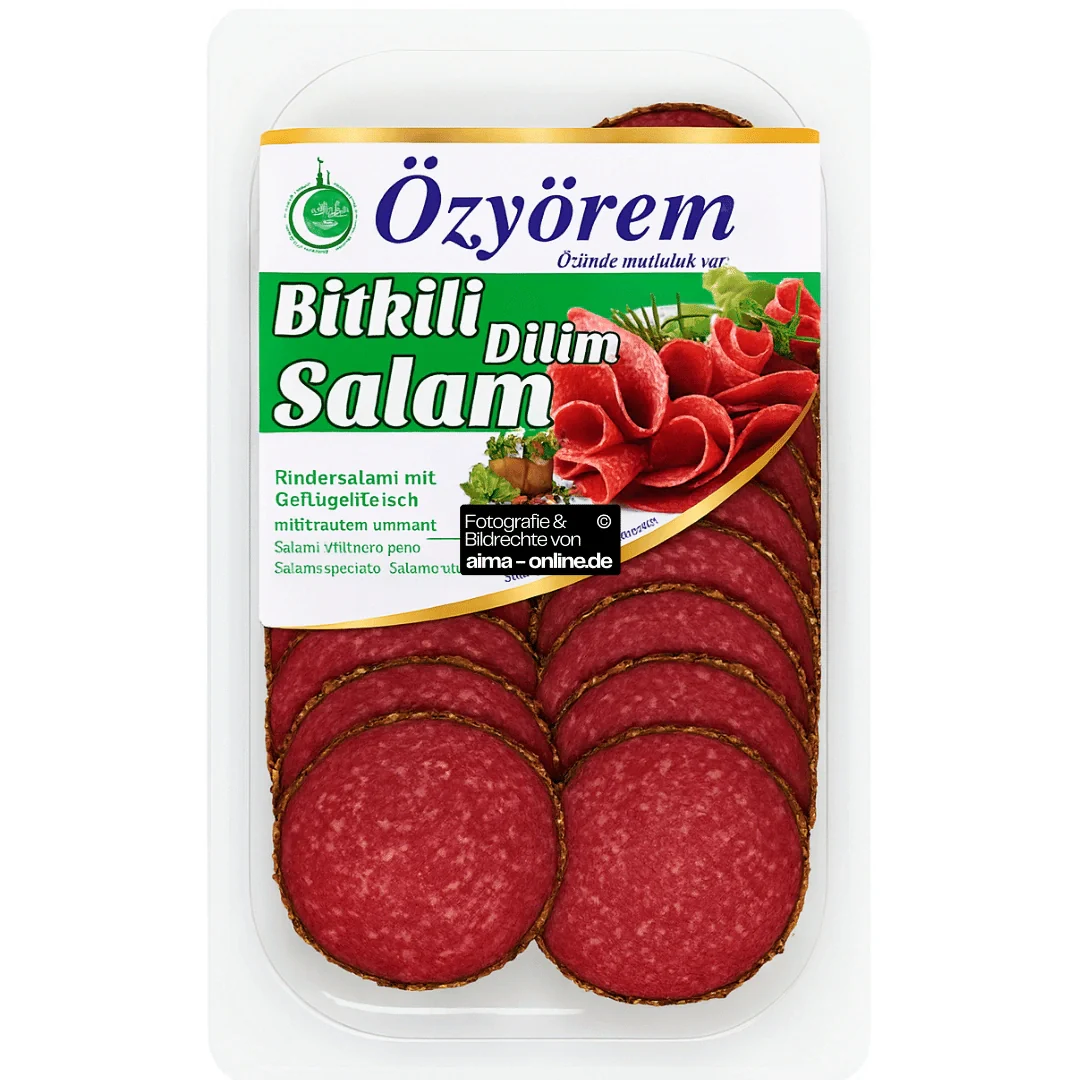 Özyörem - Rindersalami mit Geflügelfleisch mit Kräutern ummantelt 80g