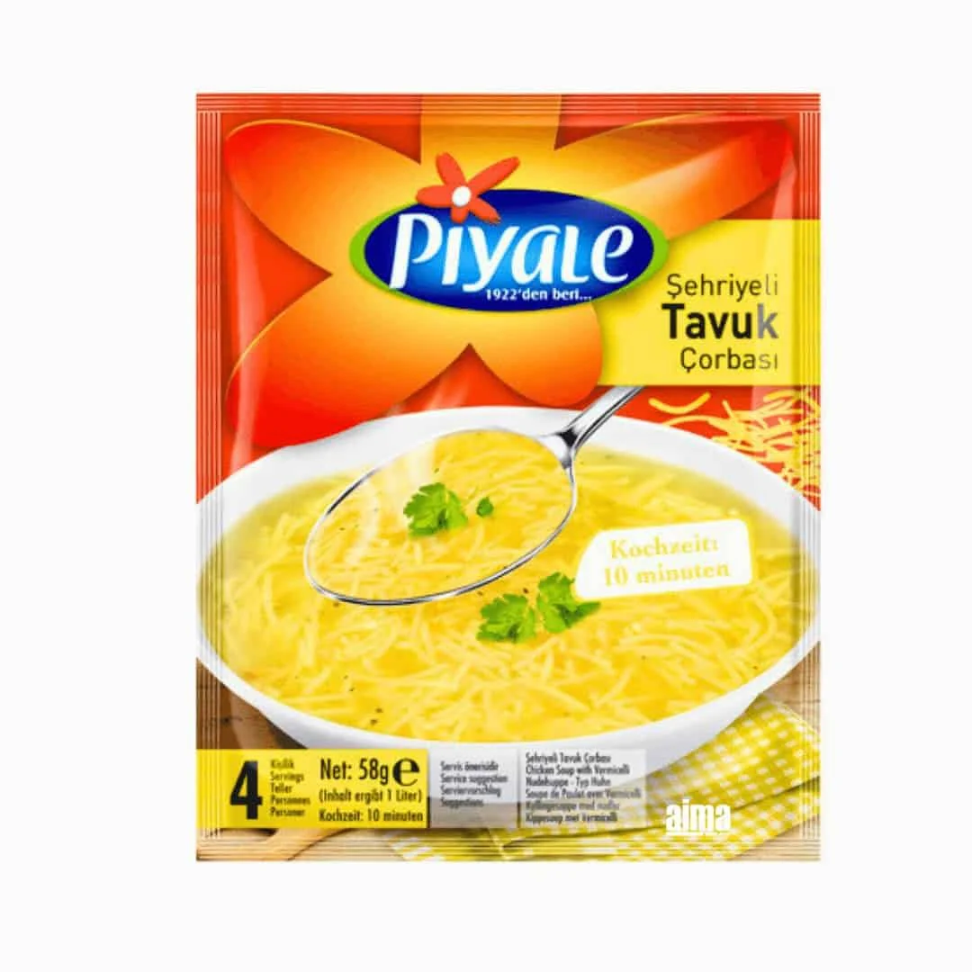 Piyale Sehriyeli Tavuk Corbasi - Hühnersuppe mit Nudeln 58g