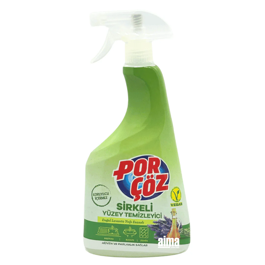 Porcöz Sirkeli Yüzey Temizleyici - Oberflächenreiniger mit Essig 750ml