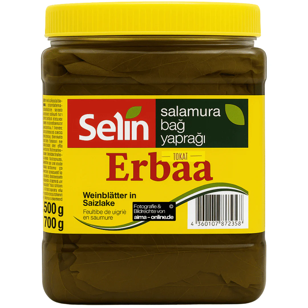 Selin - Weinblätter in Salzlake, Salamura Bag Yapragi 700g