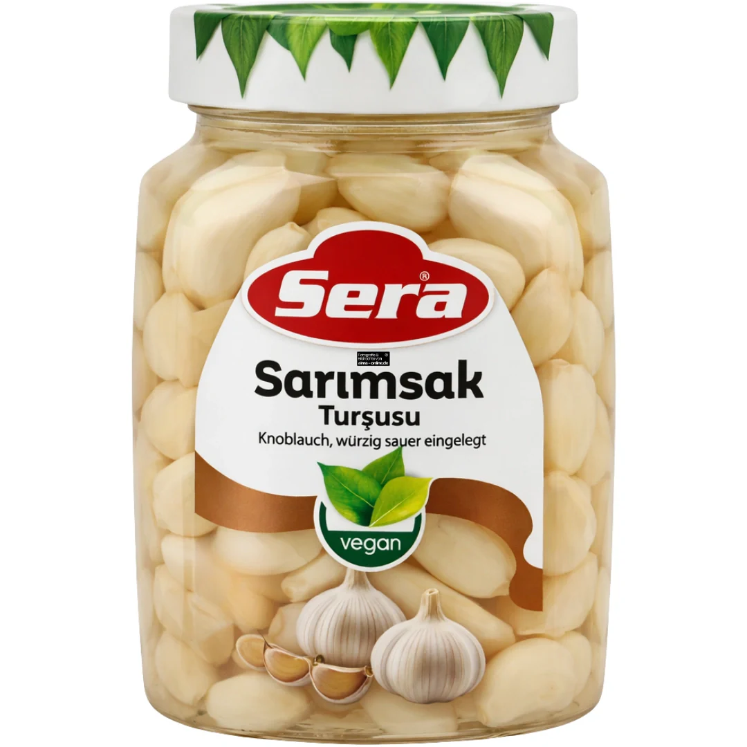Sera - eingelegte Knoblauchzehen, Sarımsak Turşusu 340g