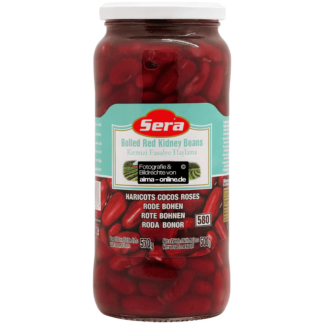 Sera - Kidney Bohnen, Kirmizi Fasulye Haslama 570g