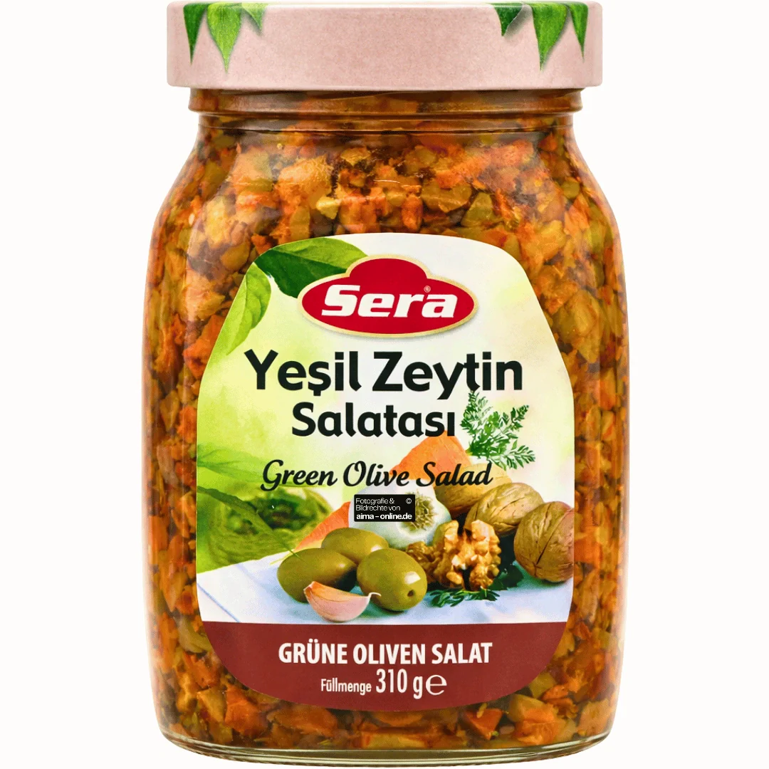 Sera - Yeşil Zeytin Salatası, Grüne Oliven Salat 310g