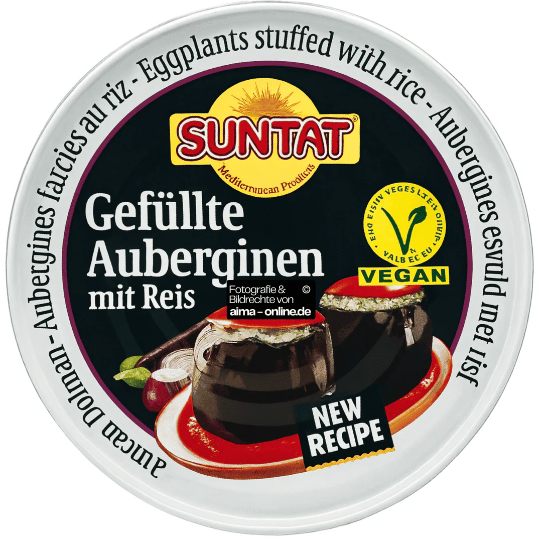Suntat - Gefüllte Auberginen mit Reis, Patlican Dolma 350g