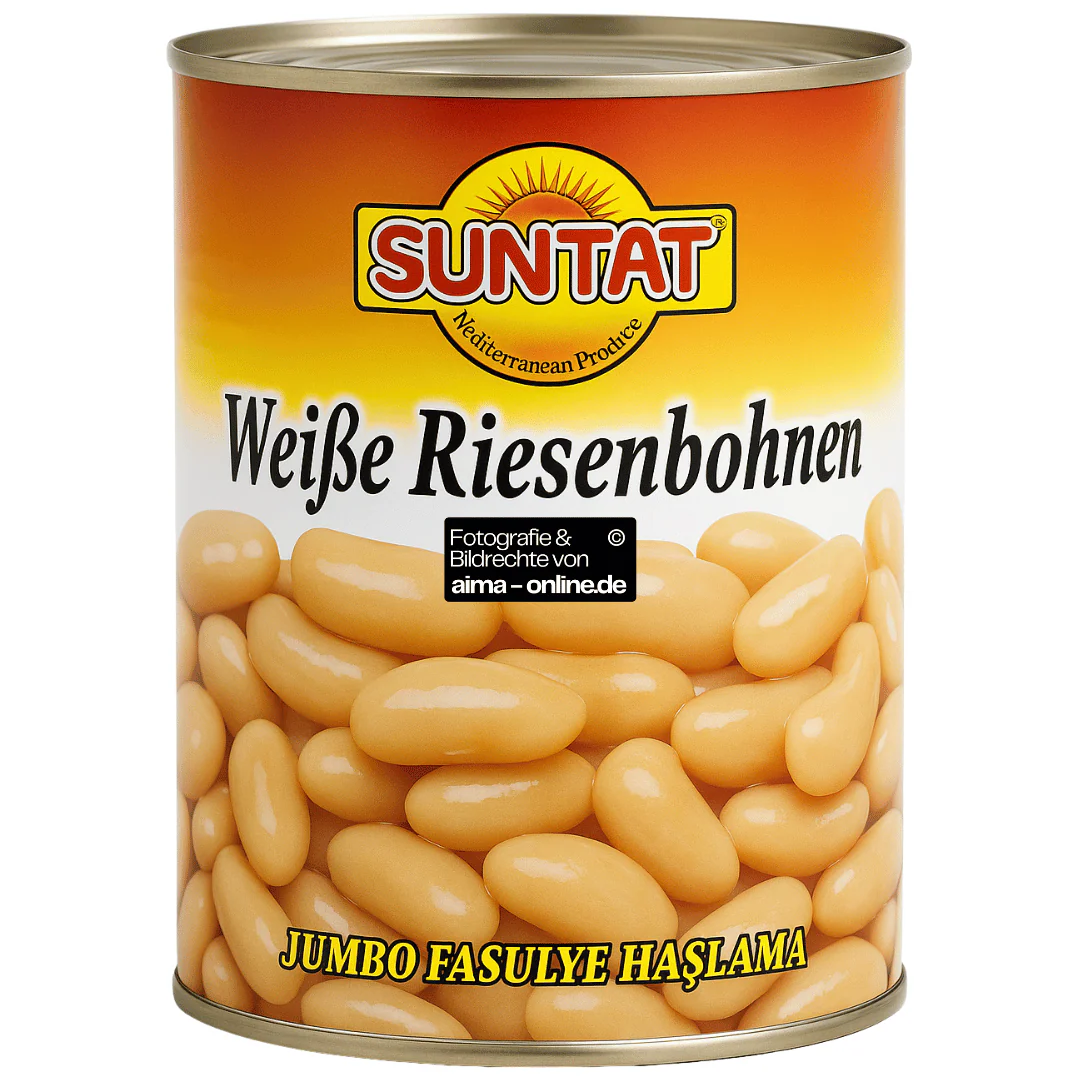 Suntat - Weiße Riesenbohnen, Jumbo Fasulye Haslama 800g