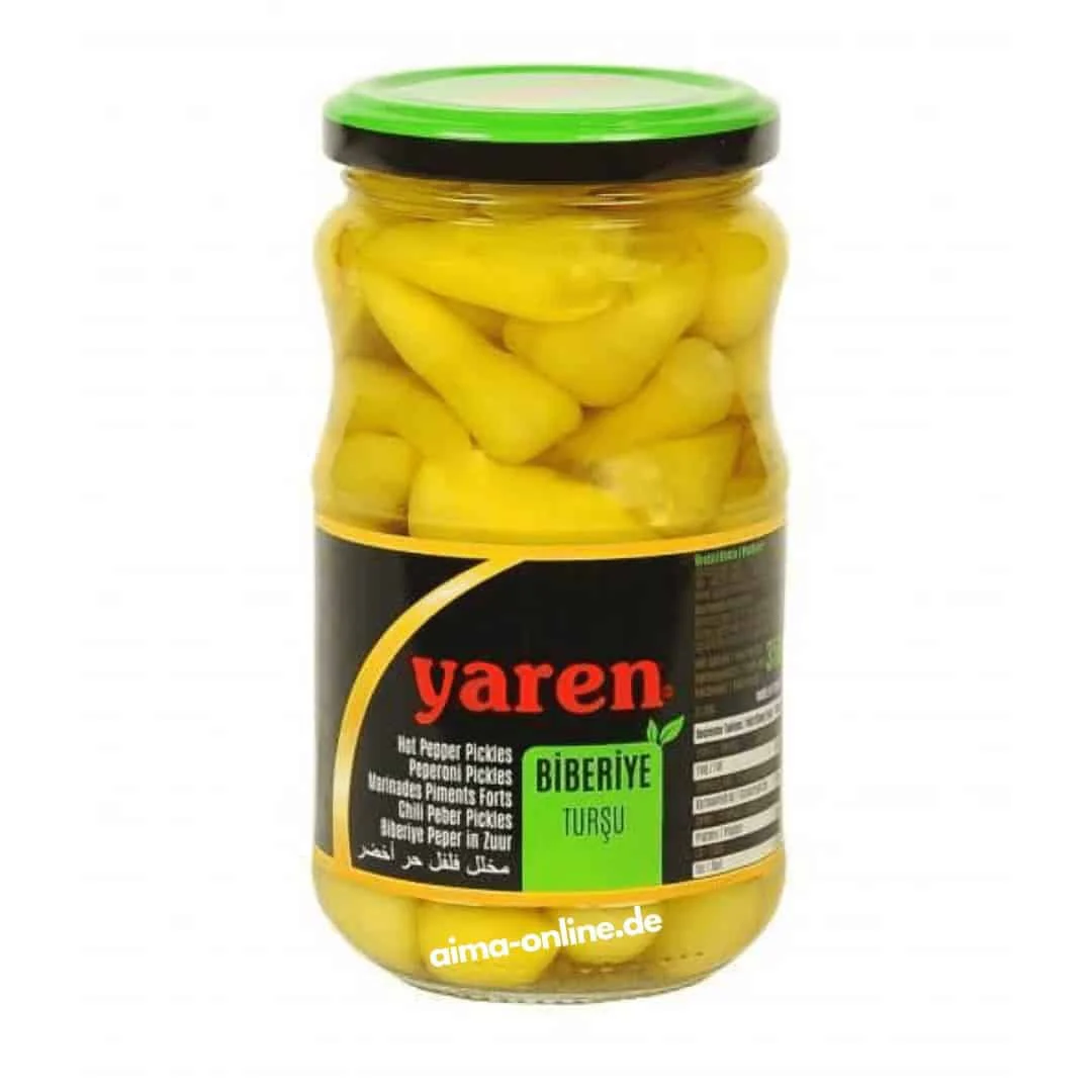 Yaren Biberiye Tursusu - Peperoni 620g