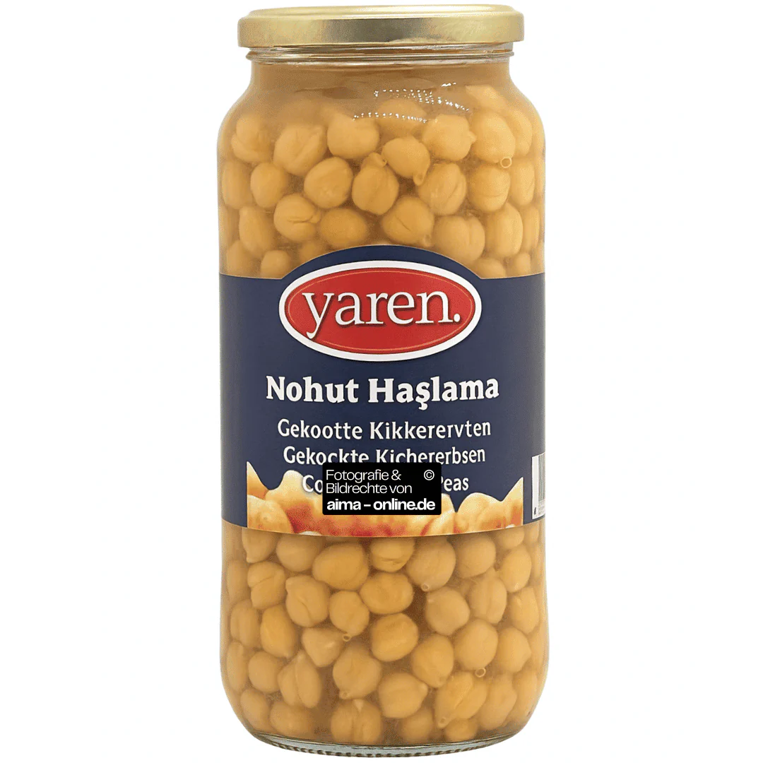 Yaren - Gekochte Kichererbsen, Nohut Haslama 540g