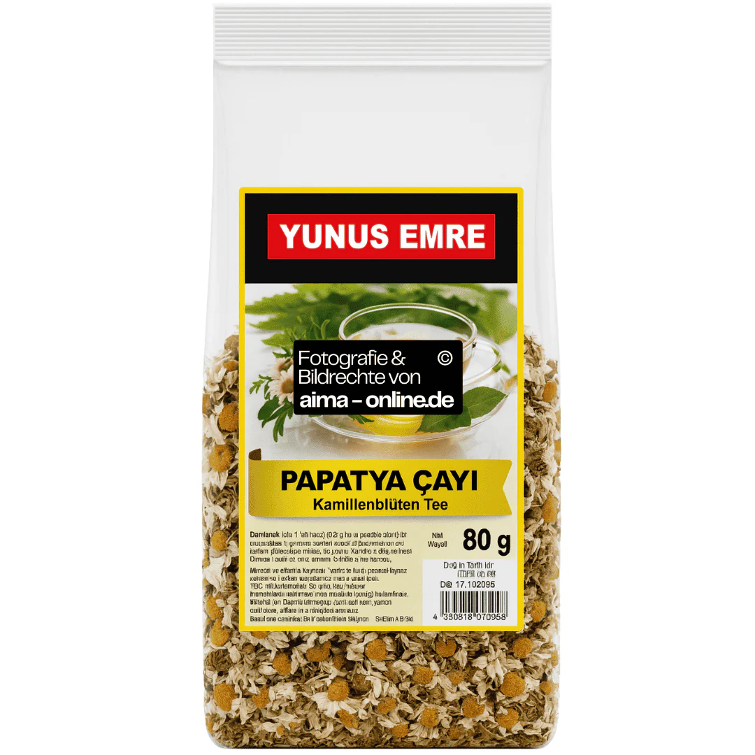 Yunus Emre - Kamillenblüten Tee, Papatya Cayi 80g